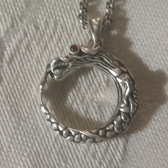 John Hardy Legends Naga Dragon Necklace, SS - Picture 10 of 10